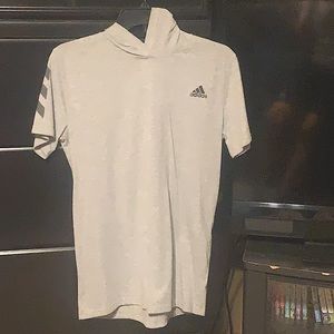 a shortsleeved hoodie that was only wore once